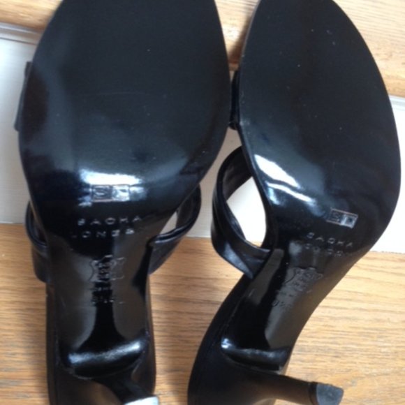 Sandals by SASHA London Made in SPAIN Size 8.5, Color: Black - Picture 7 of 9